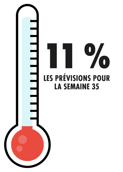 Animation du thermomètre