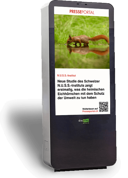 Ein Screen, der eine ots Display Ad zeigt.
